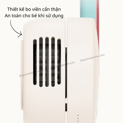 Quạt điện đeo cổ mini cho bé Zoyzoii Series Portable Neck Fan